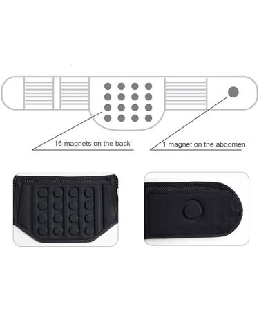 Adjustable Indian Lumbar Support Belt | Magnetic Therapy for Back Pain Relief & Injury Prevention | Ideal for Men & Women with Herniated Disc - Buy Online on GoSupps.com
