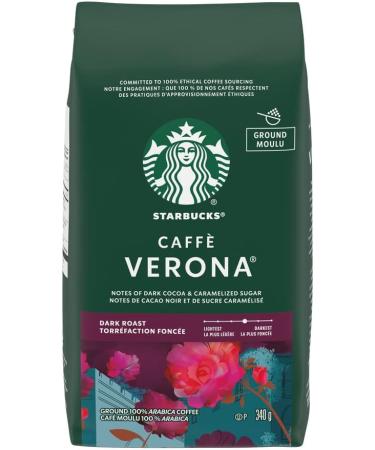 Starbucks Caff Verona Ground Coffee 340 Grams (pack of 6) Caff Verona 2040 Grams Caff Verona 6 - Buy Online on GoSupps.com