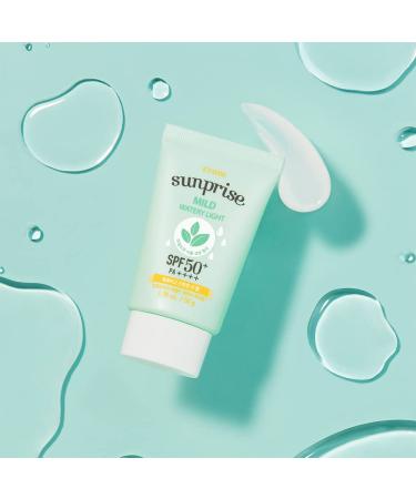 ETUDE Sunprise Mild Watery Light SPF50+/PA+++ 1.7 fl. Oz (50ml) (21AD) | Light Moisturizing Sunblock for Sensitive Skin | Korean Skin Care Products Sunprise Watery Light 21AD - Buy Online on GoSupps.com