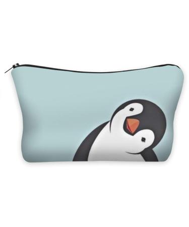 Pencil Case Cosmetic Bag Pencil Case Pen Case Make Up Bag Full Print All Over Bag Fresh 009 Penguin