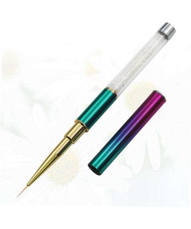 minkissy Pens art polish pens paint marker Art Pen art tool painting pens dotting pen Crystal Pen art brush marker pen draw flowers Manicure Pen Size 2 As Shown - Buy Online on GoSupps.com