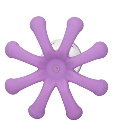 Octopus Silicone Baby Teething Toy | Soft Cartoon Teether Ring & Ergonomic Gum Massager for Brain Development - Buy Online on GoSupps.com