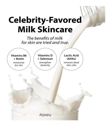 A'pieu Milk Sheet Mask Variety Pack - Hydrating and Brightening Korean Skincare for Normal to Dry Skin - Buy Online on GoSupps.com
