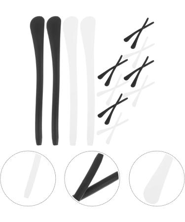 ToddMomy 10 Pairs Silicone Sports Glasses Strap Holders - Ear Brass Bracket Accessories for Secure Fit - Buy Online on GoSupps.com