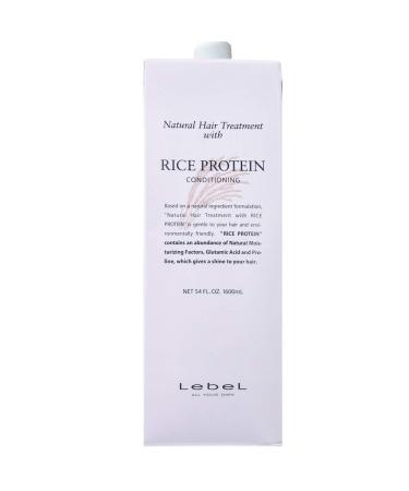 Lebel Natural Hair Treatment - Rice Protein - 1600ml - Refill (Green Tea Set)