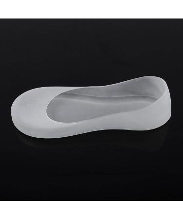 Gel-Dersen Cuffs: Moisturizing Silicone Socks for Dry Cracked Heels | Reusable Foot Care Protection for Pain Relief (L) - Buy Online on GoSupps.com