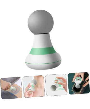 SESESFOUFU Portable Percussion Muscle Massage Device - 1STK Fascies Masion Power Tools for Ultimate Body Relaxation | USB Pebble Gel 11.5x7.5cm Green - Buy Online on GoSupps.com
