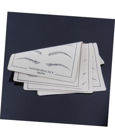 Mikinona Eyebrow Microblading Skin 6 Pcs Eye Brow Shaping Kit Eyebrow Practice Skin Eyebrow Trimming - Buy Online on GoSupps.com