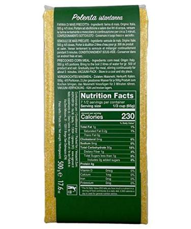 Sanniti Italian Instant Polenta 17.6 oz (Pack of 4) - Authentic Italian Cornmeal Mix - Buy Online on GoSupps.com