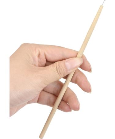 6 Pieces Ventilating Needles Pin Kit with Wood Handle for Lace Wig Making Repairing Weaving Hair Extension Tools Set - Buy Online on GoSupps.com