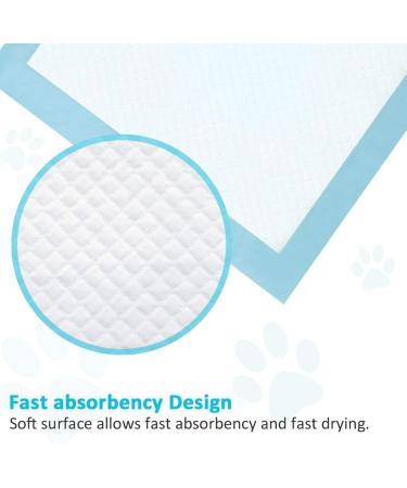 40 Count Dog Pee Pads Extra Large 23.6"x35.4" X-Large Training Puppy Pee Pads Super Absorbent & Leak-Proof XL Disposable Pet Piddle Pad and Potty Pads for Dogs Puppies Doggie -60x90cm - Buy Online on GoSupps.com