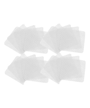 FOMIYES 2 Boxes Nail Wipes Clean up Makeup Wipes Nail Polish Wipes Manicure Supplies Nail Supplies Travel Wipes Gel Nail Polish Travel Nail Polish Remover Polish Remover Pads Cotton White 4.80X4.80X0.10CM White