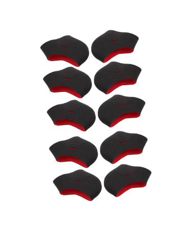 Beavorty Heel Cover Silicone Heel Protector Black Heel 5 Pairs Heel Cover Brace Heel Protector Pads Heel Brace for Exercise Ankle Pad Comfortable Heel Support Ankle Cover Pearlescent Blush