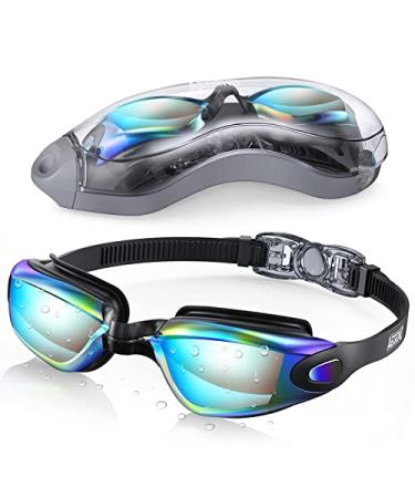 Aegend Swim Goggles, Swimming Goggles No Leaking Full Protection Adult Men Women Youth Aqua