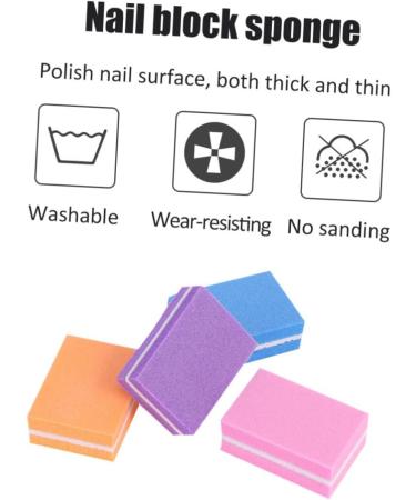 Housoutil 2 Sets Nail Art Tool Nail Buffing Tools para U as Nail Tools Nail Buffer Baby Tools Infant Nail Polish Infant Nail File Baby Nail Polish Nail Polisher Manicure Tofu Cubes - Buy Online on GoSupps.com