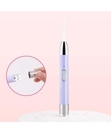 Earwax Cleaner Kit | Ear Wax Picker Rechargeable Cleaning Spoon with Light Visible Earwax Cleaning Digger Curette for Adults Children Salon Home Spa Taro Purple - Buy Online on GoSupps.com