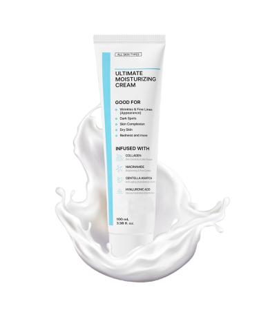 NRSW Youth Formula Moisturizing Cream, Crema Coreana, Youth Formula Crema Hidratante, 100ML Moisturizing Cream for Face, Fast Absorption, for All Skin Types,1pcs