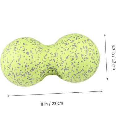 Homsfou Yoga Massage Ball - Peanut Trigger Point Roller for Shoulders & Neck Relief | International Shipping Available - Buy Online on GoSupps.com