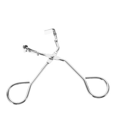 Hemoton Partial Eyelash Curler Lash Curls Tools Eyelash Curler Tools Eyelash Makeup Tools Mini Heated Eyelash Curler Handheld Eyelashes Curling Clip Stainless Steel Girl Travel Accessories 9.70X5.30X0.90CM