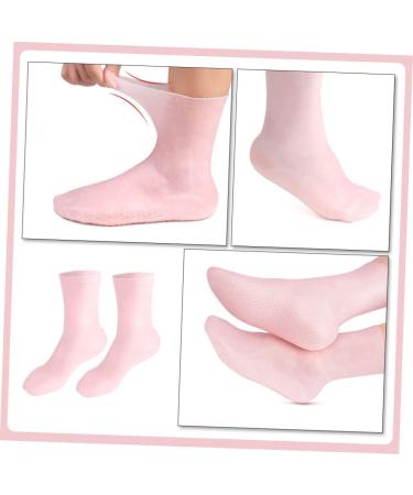 Ipetboom 1 Pair Moisturizing Socks Beach Socks Silicone Moisturizing Socks Silicone Gel Moisturizing Long Socks Women Moisturizing Socks Nursing Sebs Men and Women Care 20x10cm - Buy Online on GoSupps.com