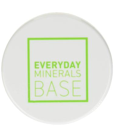 Everyday Minerals Rosy Ivory 1C Jojoba Base Mineral Loose Powder Foundation - Vegan & Cruelty Free | Cool Undertones | Full Coverage for Dry Skin - Buy Online on GoSupps.com