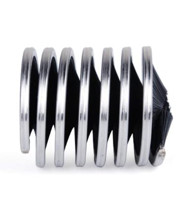 Zaagot Stainless Steel Nylon Rope Cord Brush for Rock Climbing Rope Brush Cleaning Brush Rope Portable Wash Rope Tools Nylon + Stainless Steel