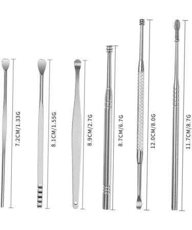 Healeved Ear Cleaning Tools Set - 4 Pcs Spring Ear Pick Kit for Ear Wax Removal - Buy Online on GoSupps.com