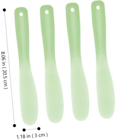 Baluue 10pcs Tool Stick Makeup Mixing Spatula Face Mask Mixing Tools Spatula Scoops Pp re-usable 20.5x3x0.6cm Green - Buy Online on GoSupps.com