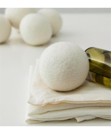 Wool Dryer Balls-Wool Balls Replaces Dryer Sheets-Wool Balls for Dryer-Laundry Balls for Dryer-Machine Anti Winding Shortens(Pack of 4) - Buy Online on GoSupps.com