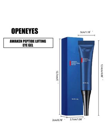 BESUGEOUS 3Pcs Eye Gel Set: Awaken Peptide Lifting, Depuffing & Anti-Wrinkle Treatment for Men - Moisturizing, Firming & Dark Circle Reduction - Buy Online on GoSupps.com