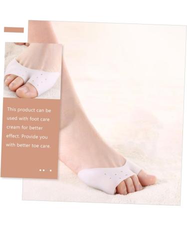 Healvian Silicone Gel Toe Sleeves - 3 Pairs | Toe Protectors for Sneakers | Breathable, Comfortable, Anti-Slip Toe Covers - Buy Online on GoSupps.com