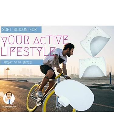 Dr. Feel Good Feet 4-Piece Bunion Sleeve and Metatarsal Pad Set for rapid pain relief and prevention of calluses and blisters - Men and Women - Buy Online on GoSupps.com