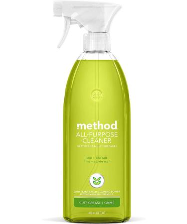 Method 01239 All Surface Cleaner Lime & Sea Salt 28 oz Bottle 8/Carton
