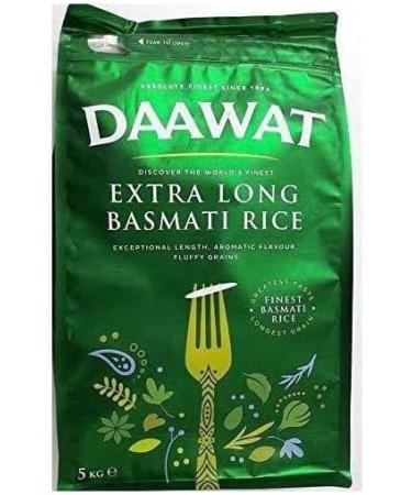 Seelans Daawat Extra Long Basmati Rice | Aromatic with Beautiful and Fluffy Grains | Great Flavour | 5KG