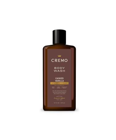 Cremo Body Wash Men Notes of Black Plum Warm Incense and Madagascar Vanilla Rich-Lathering Casked Vanilla 16 Fl Oz