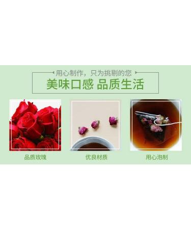 Th Rose Pu'er Th noir Pu-Erh de Chine Paquet de sachets de th Triangle 45g / 15 sachets - Buy Online on GoSupps.com
