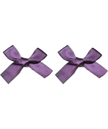 Muloo 2pieces Ribbon Bow Hair Clip Hair Barrette Hair Bow Headpieces Winter Bow French Barrette Headwear Hair Accessories Light Yellow - Buy Online on GoSupps.com