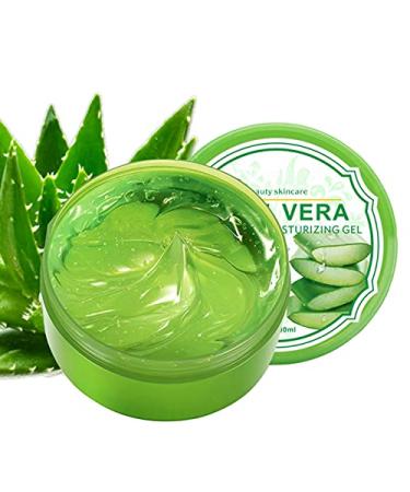 Aloe Vera Gel - Hydrating Moisturizing Aloe Vera Gel Sleep Wash Free Skin Care Cream 300g
