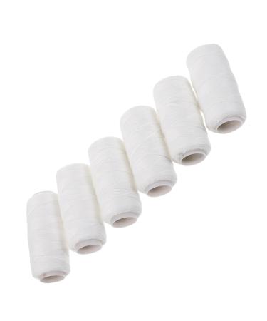 6 pi ces Fil pour pilation Sourcils et Visage Coton pais Rapide pour pilateurs Multifonctions Routine Beaut Peau Douce