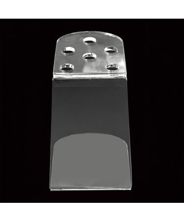Scissors Rack Acrylic Salon Shears Rack - Clear Stylist Tool Rack 6 Holes Combs Storage Container for Barber Shop Home - Buy Online on GoSupps.com