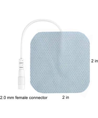 TENS Unit Pads 48 Pack - Premium 2x2 Inch Self-Adhesive Electrodes for TENS Units - Buy Online on GoSupps.com