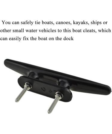 Nylon Boat Cleats 6 inches - 2 Pack | Marine Dock Cleats for Yachts, Kayaks, and Boats - Buy Online on GoSupps.com