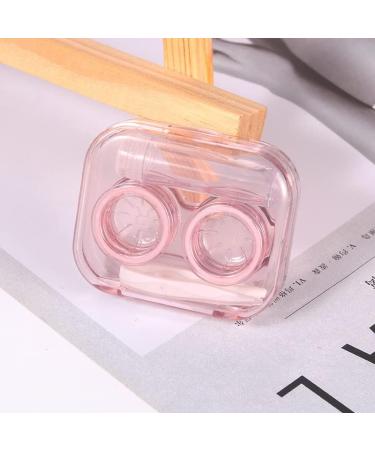 Mobeon Travel Contact Lens Container Set - 4 Durable Etui Storage Cases with Screw Cap for Safe Contact Lens Storage - Buy Online on GoSupps.com