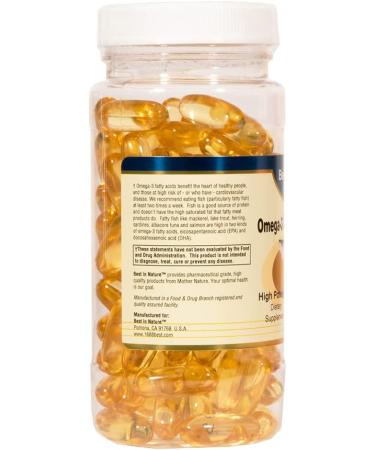 Omega-3 Salmon King Fish Oil 1000mg 100softgels - high Potency EPA/DHA. Omega-3 Fatty acids - Buy Online on GoSupps.com