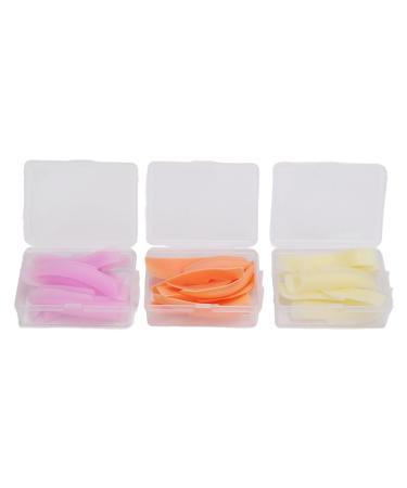 5 Pairs Silicone Eyelash Curler Pads for Beauty Salon Curly Creation Effortless Curling with Reusable Lash Lifting Rods