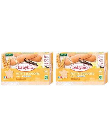 BabyBio - Biscuits Croissance d s 15 mois (Lot de 2)