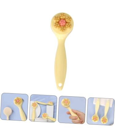 Mikinona 1pc Face Brush Removing Blackhead Brush Soft Bristle Facial Brush Face Cleansing Scrubber Deep Cleaning Facial Brush Pore Cleaner Brush Manual Cleansing Brush Plastic - Buy Online on GoSupps.com