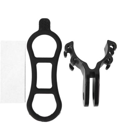 Vgeby Bicycle Flashlight Holder - Handlebar Mount with Rubber Band Ideal for Racing Bikes - Buy Online on GoSupps.com