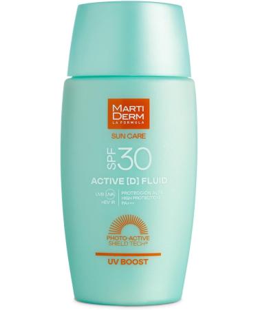 Martiderm Sun Care Active (D) Face Fluid SPF30 All Skin Types 50ml - Buy Online on GoSupps.com