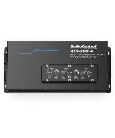 AudioControl ACX-300.4 Powersports / Marine All Weather 4-Channel Amplifier - (4 x 75 watts  2 ohms) & (4 x 50 watts  4 ohms)